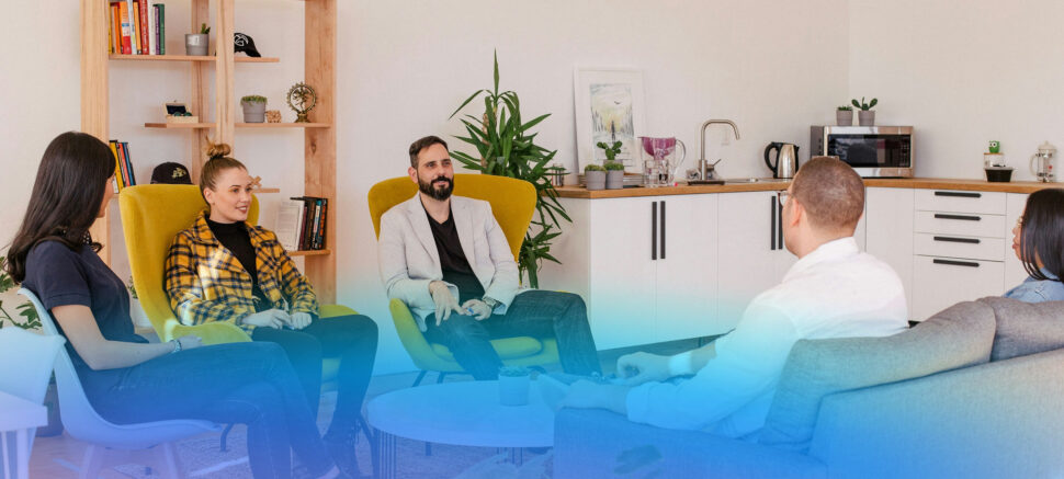 Group of people meeting