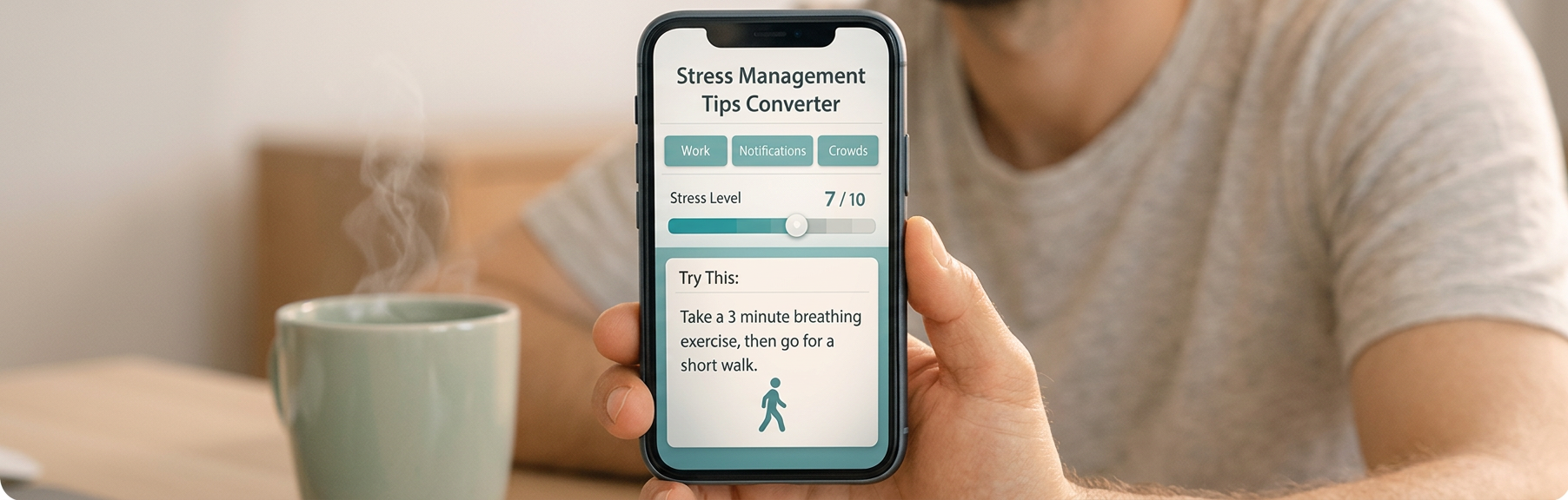 Stress Management Tool for Daily Calm