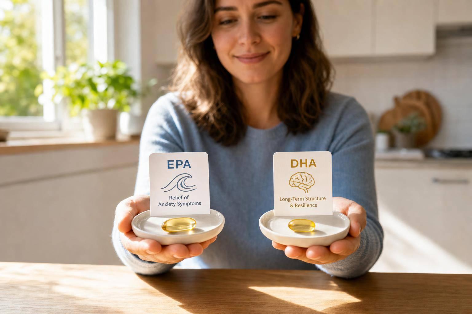 Omega-3 for Anxiety: EPA vs DHA — Which One Actually Helps?