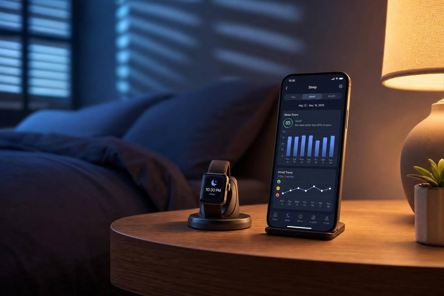 Sleep Tracking for Mental Health: Wearables, Apps & Actigraphy